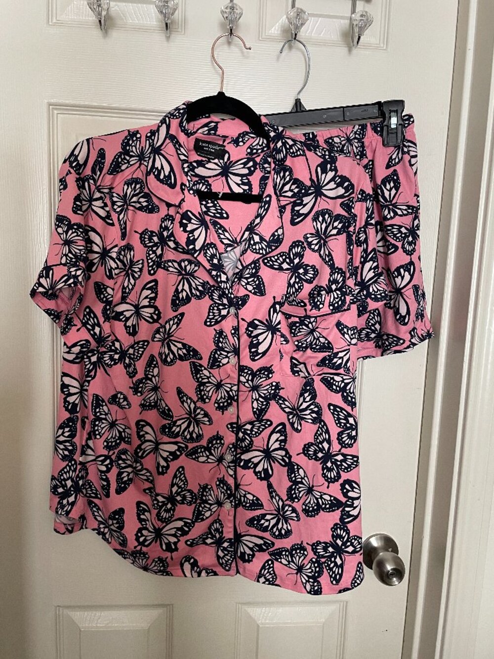 Kate Spade Two Piece Butterfly Sleepwear Set-NWT